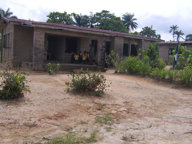 Temporary Donated Classroom Building